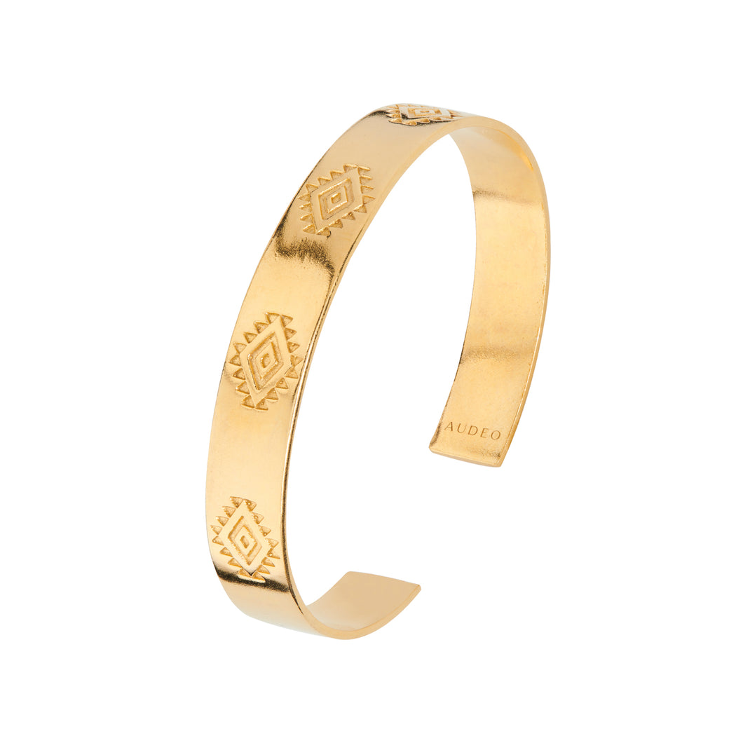 CHIMALLI CUFF - GOLD