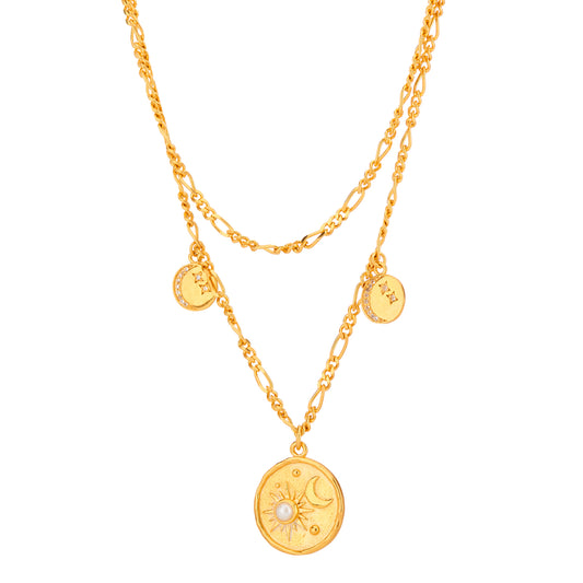 ECLIPSE NECKLACE - GOLD