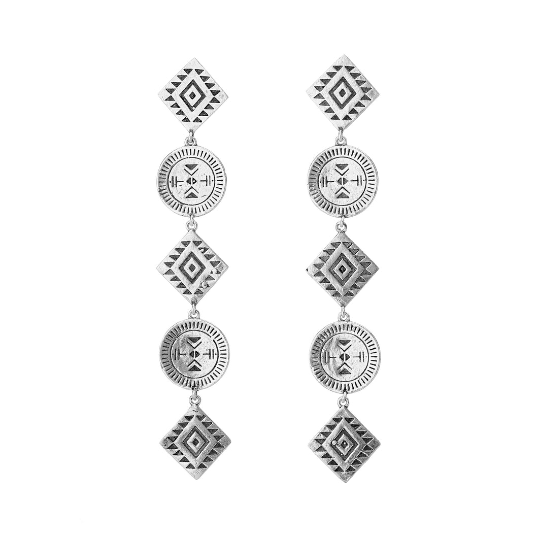 CHIMALLI EARRINGS -SILVER