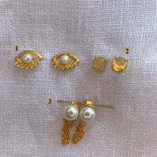 Load image into Gallery viewer, Stud Earrings - Gold
